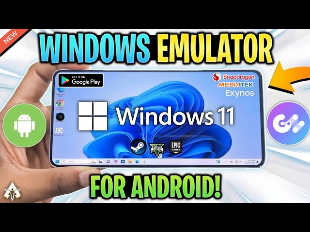 NEW 🔥 Windows Emulator For Android - GameNative V1.1 Full Setup/Best Settings! Play PC Games & Steam