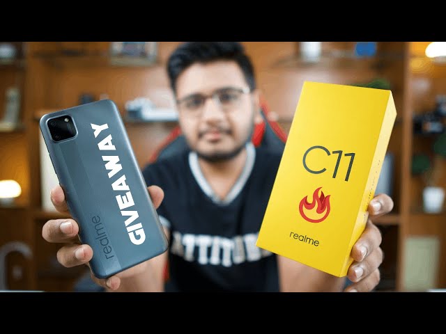 realme C11 Unboxing & Giveaway!