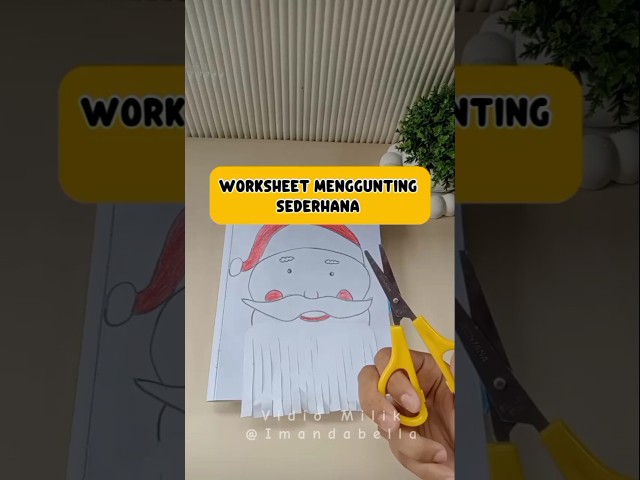 #diyworksheet #idemainanak