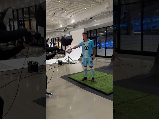 BTS with James Rodríguez at Minnesota United