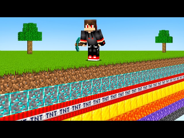 Minecraft, But The World Is In Layers...