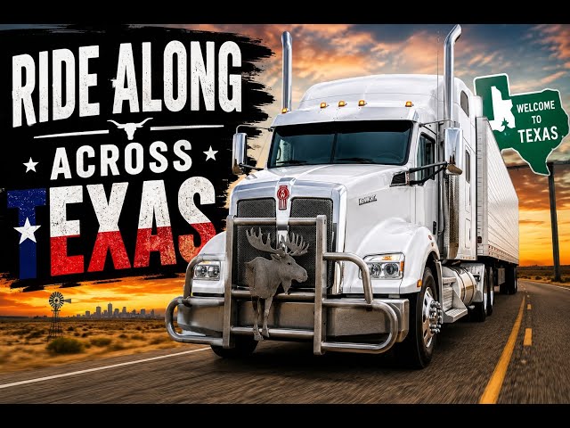 🚛 LIVE Trucking POV- IRL- Las Cruces NM ➜ Texas | Relaxing Ride Along