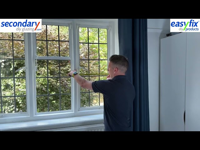 Easyfix Magnetglaze Secondary Glazing - measuring and fitting instructions