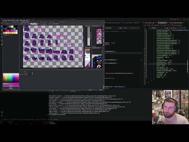 C++ Game Development - custom engine, no ai