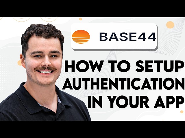 How To Set Up User Authentication In Your Base44 App [2026 Guide]