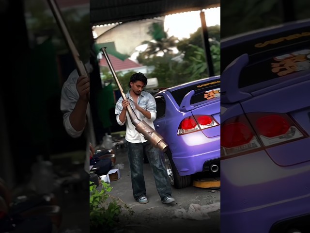 ||HONDA CIVIC MODIFIED 💜 💥 || #trendingshorts