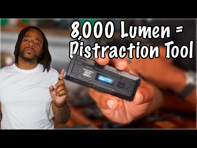 The Best Flashlight for Self Defense, Evasion, & EDC | Nitecore EDC37