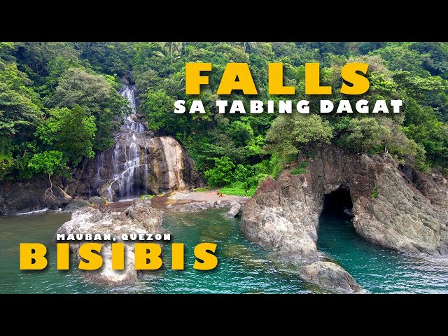 Lihim na waterfalls sa tabi ng dagat | Bisibis falls, Mauban to Real Quezon Road