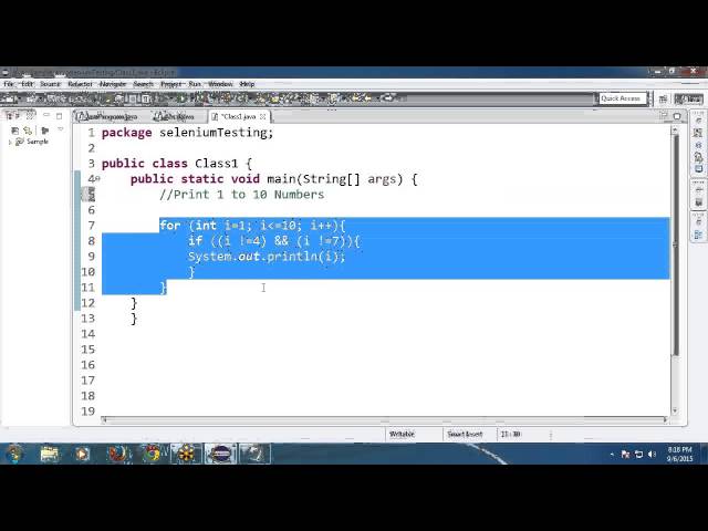 Java Loop Statements