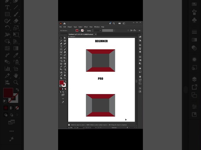 Adobe Illustrator 2026 - Scale tool #rfgraphicsworld
