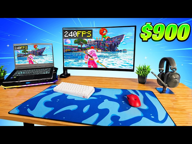 I Built The ULTIMATE $900 Gaming Laptop Setup!