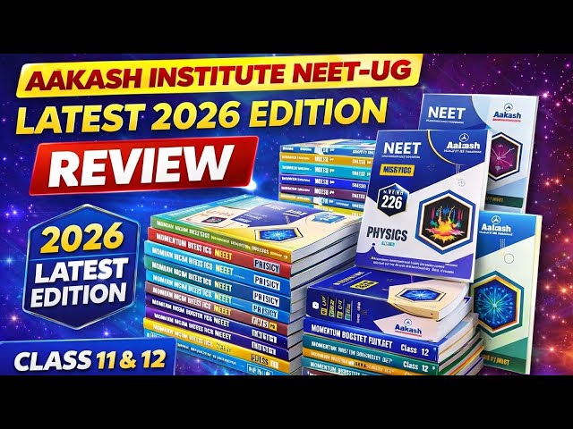 Aakash NEET Study Material Review 🔥 Complete Package (Class 11 & 12) | Worth It? Latest 2026 Edition