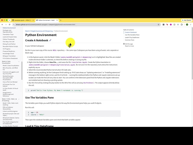 Get Your Python Notebook Running in Codespaces