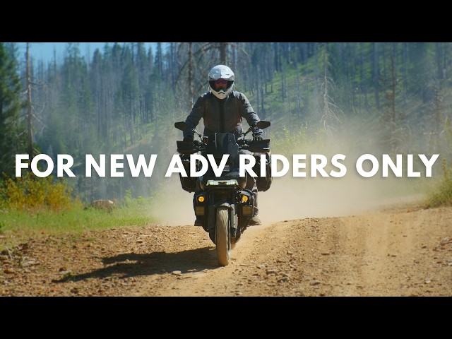 BEGINNERS Guide to the BASICS of Adventure Motorcycle Control