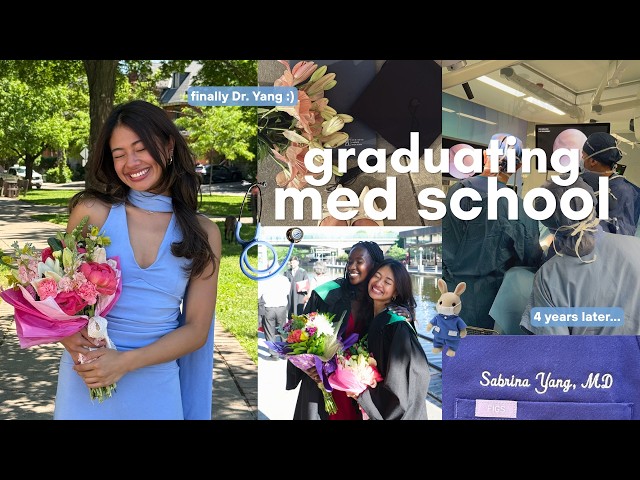 i graduated med school 🎓🩺 | becoming a doctor, graduation ceremony, & a new chapter