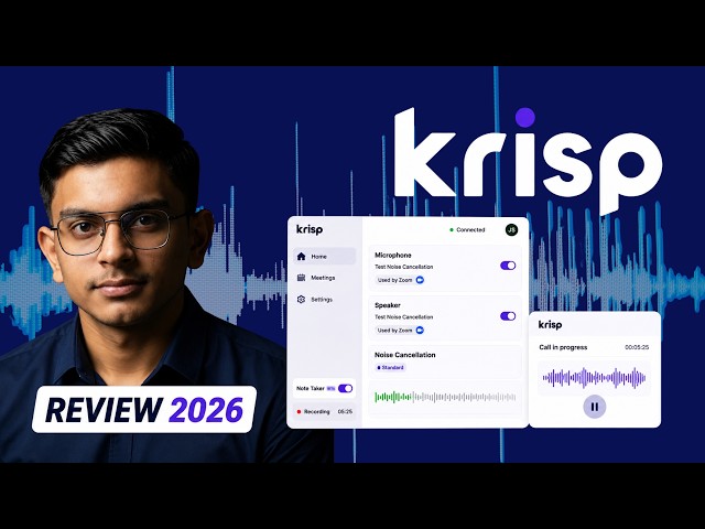 I Tested Krisp AI Note Taker — Is It Actually Worth It?