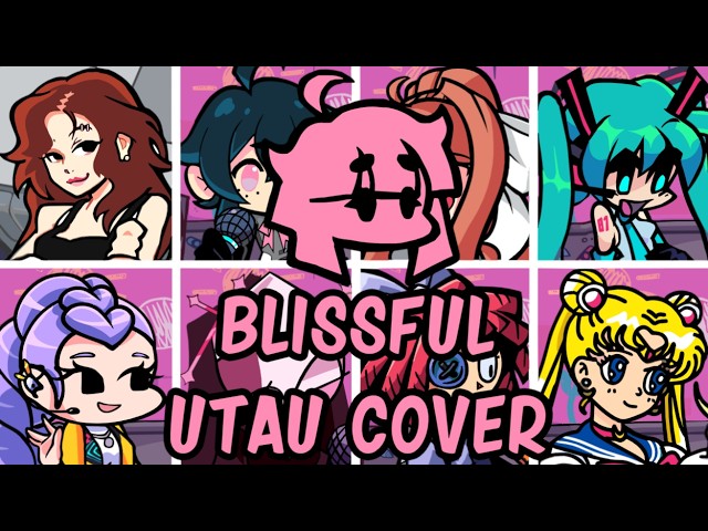 Blissful but Every Turn a Different Character Sings (FNF QT Rewired BLISSFUL) [UTAU Cover]