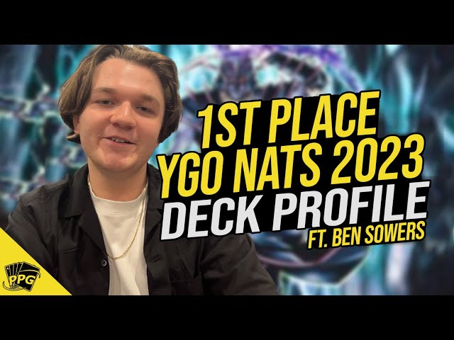1st Place Yu-Gi-Oh Nationals Time Wizard Goat Format Tournament | Chaos Turbo Deck Prof - Ben Sowers