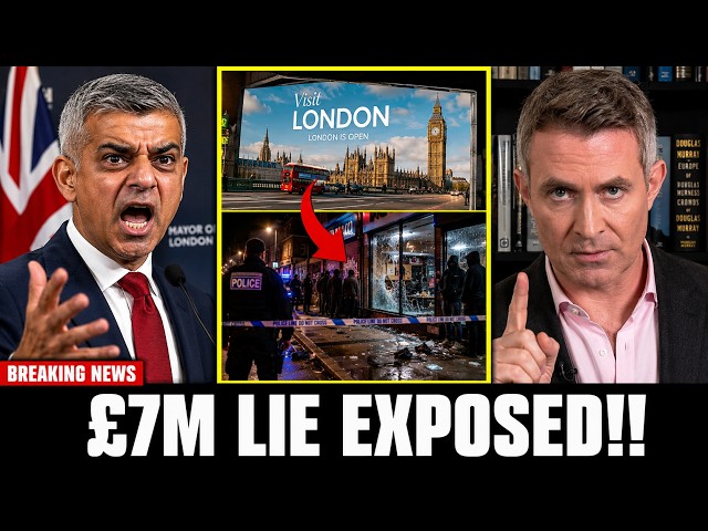 Douglas Murray DESTROYS Sadiq Khan's £7M Lie — You Can't Hide London's Crime With A Tourism Campaign