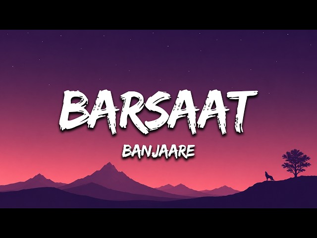 Barsaat (Lyrics) - Banjaare | Spider-Man (Brand New Day Edition) | 7Alfaaz