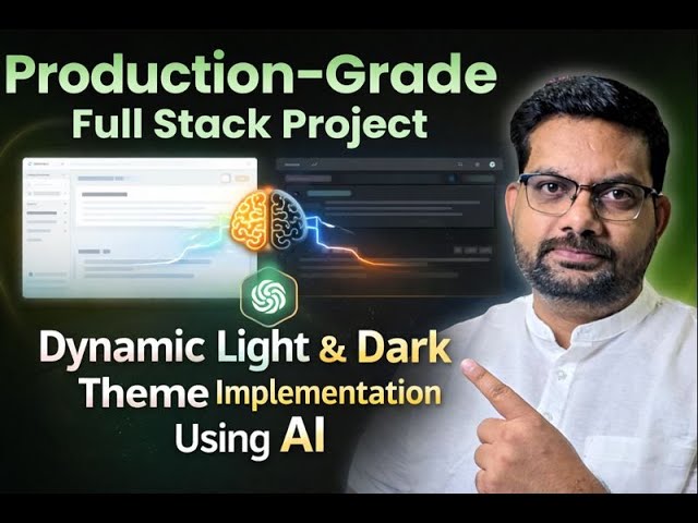 Session #16 : Light and Dark Theme Implementation using AI | Photohub