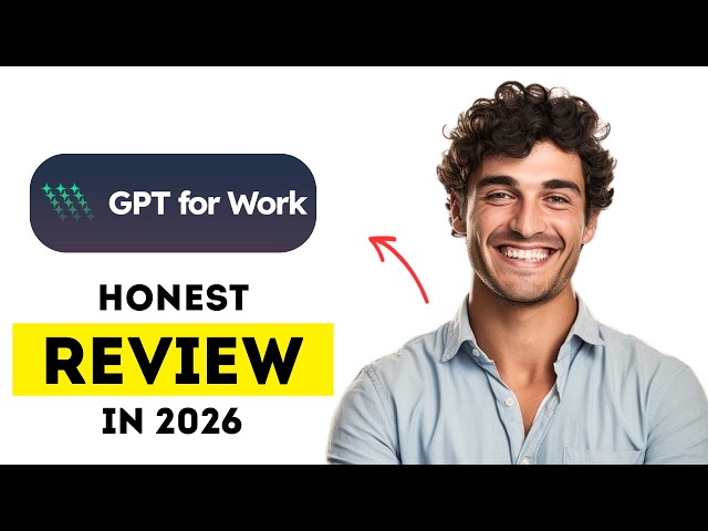 GPT for Work Review: Best AI Excel & Google Sheets Assistant in 2026? (Honest Review)Description: