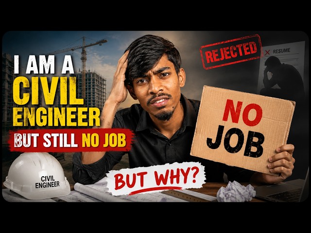 90% Civil Engineers Are Jobless Because of These 5 Reasons