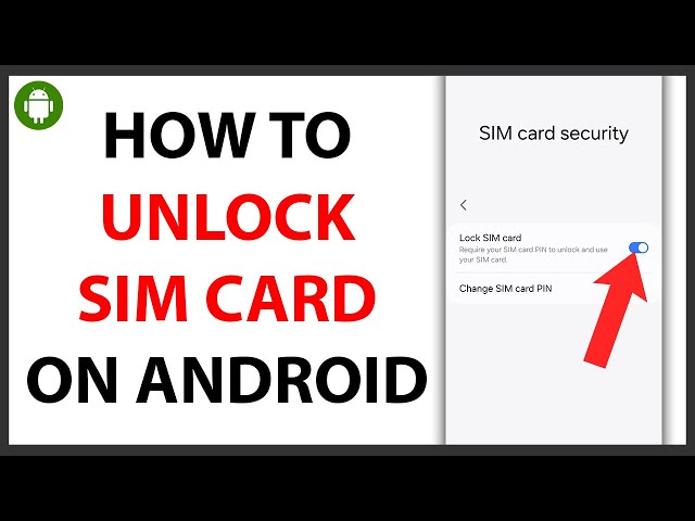 How to Unlock SIM Card on Android [QUICK GUIDE]