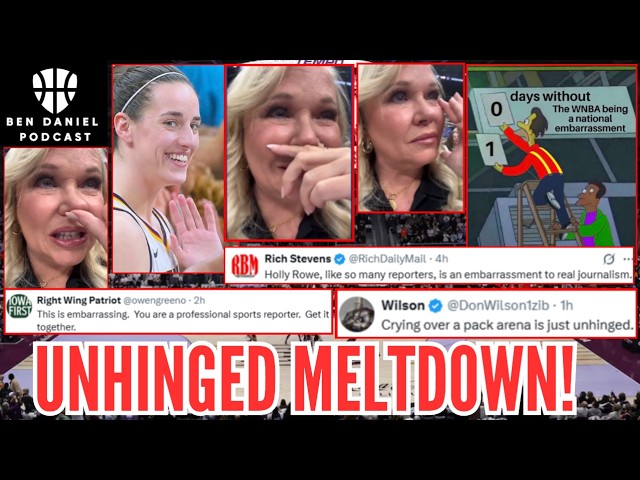 UNHINGED! WNBA Reporter MELTS DOWN In TEARS! Cries Over A SELLOUT! Sports Fans Unleash EPIC ROAST