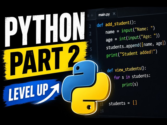 Code. But Imagine it Differently. | Python Basics Part Two