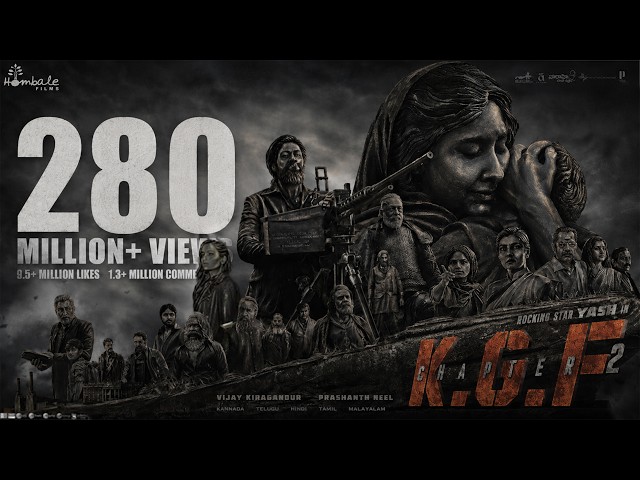KGF Chapter2 TEASER |Yash|Sanjay Dutt|Raveena Tandon|Srinidhi Shetty|Prashanth Neel|Vijay Kiragandur