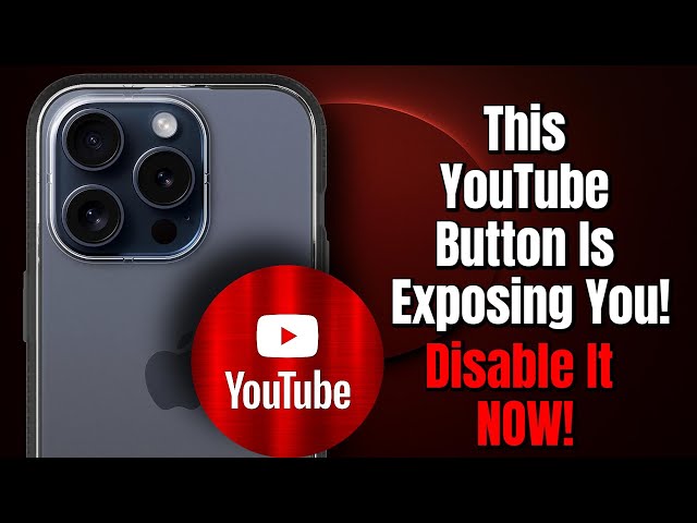 iPhone Users: Turn Off This Hidden YouTube Setting NOW! 🔒 Protect Your Privacy Instantly!