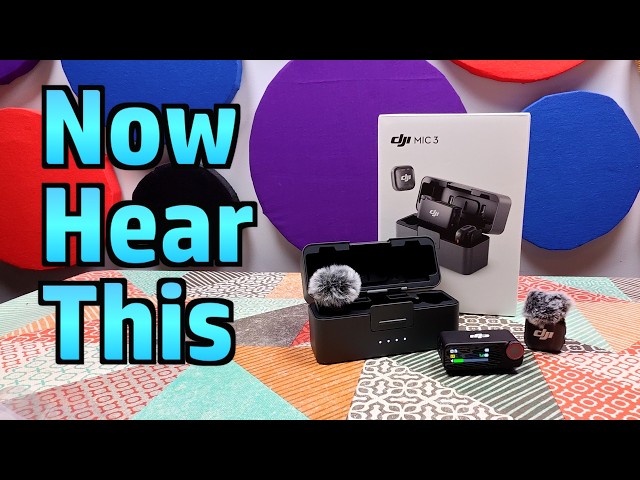 DJI Mic 3 - Unboxing and Mostly Serious Review