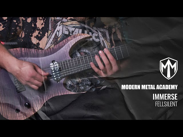 FELLSILENT | Immerse (2023) - One Take Playthrough | MODERN METAL ACADEMY