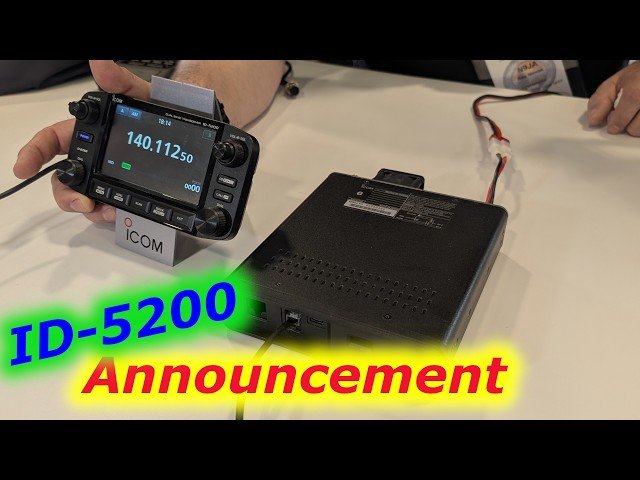 New ID-5200 Announcement, Hamvention 2026