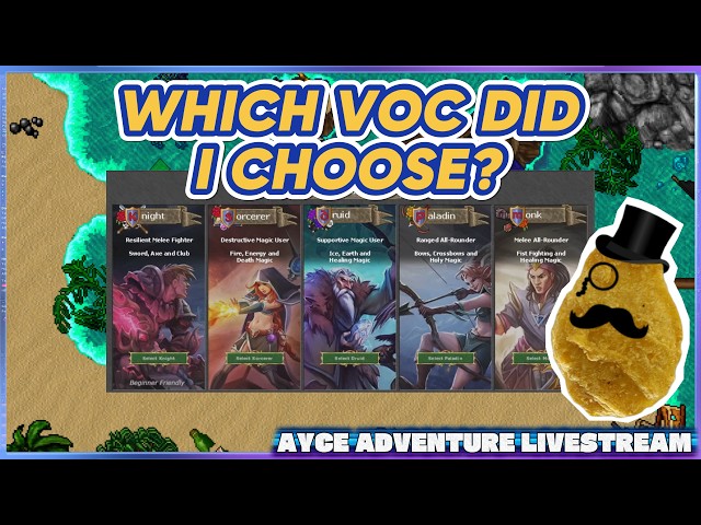 TIBIA TIME - NEW CHARACTER WHO DIS??