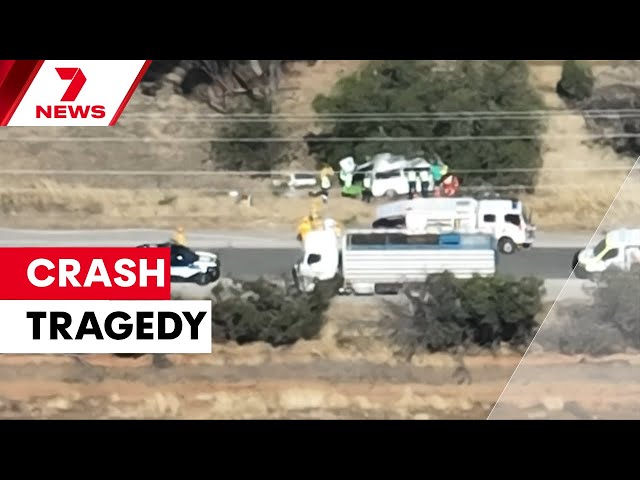 Deadly crash in the state's north has left two children fighting for life | 7NEWS