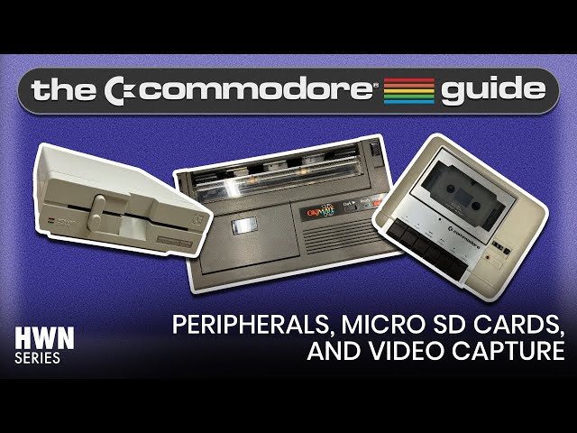 Commodore 64 Ultimate Guide • Peripherals, Video Capture, and microSD Installation