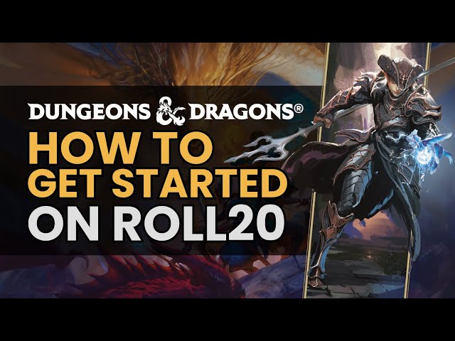 D&D | How to Get Started on Roll20
