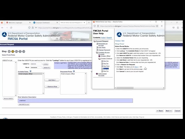 Creating an FMCSA Portal Account: Compliance Bites Video 1 of 4