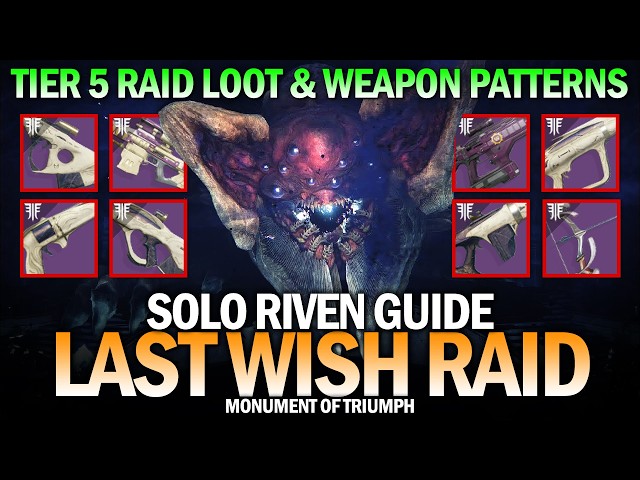 How to Easily Solo Riven in Monument of Triumph Guide (Last Wish Raid Boss) [Destiny 2]