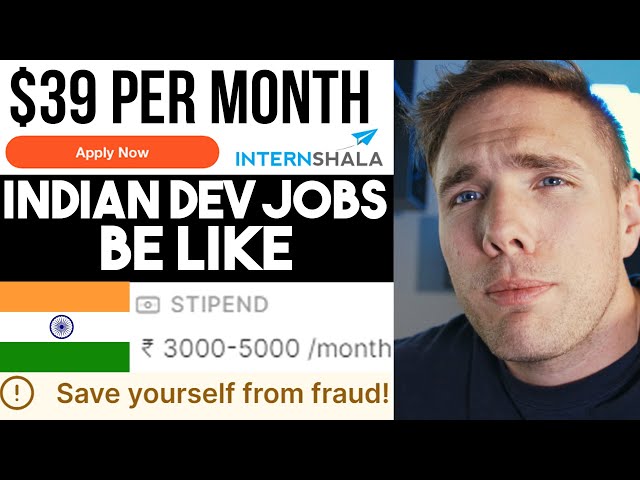$39 per MONTH For a Software Engineer | GARBAGE PROGRAMMING JOBS - INDIA | #grindreel #india