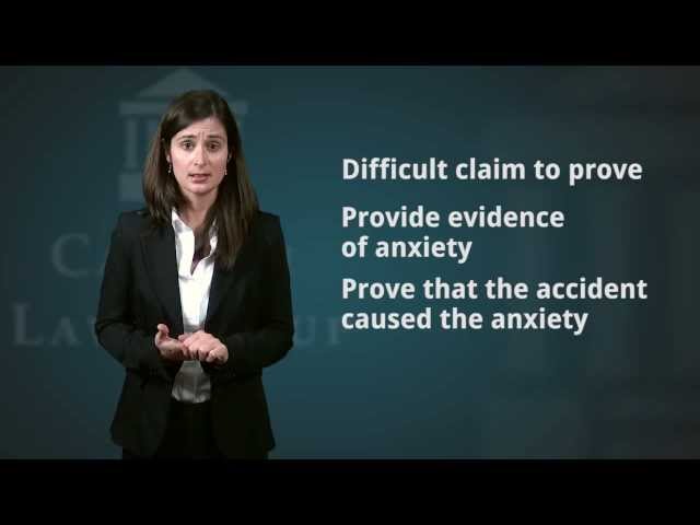 Anxiety and PTSD after a Car Accident
