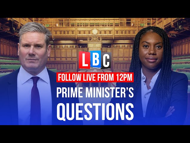Keir Starmer vs Kemi Badenoch at Prime Minister's Questions