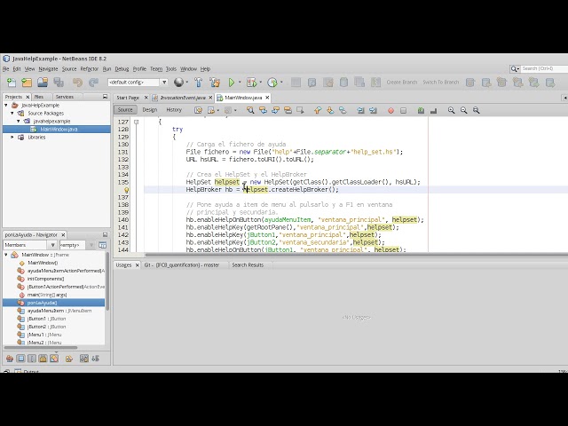 UT4-2 Desarrollo de Interfaces - Integrar JavaHelp en una aplicación Swing