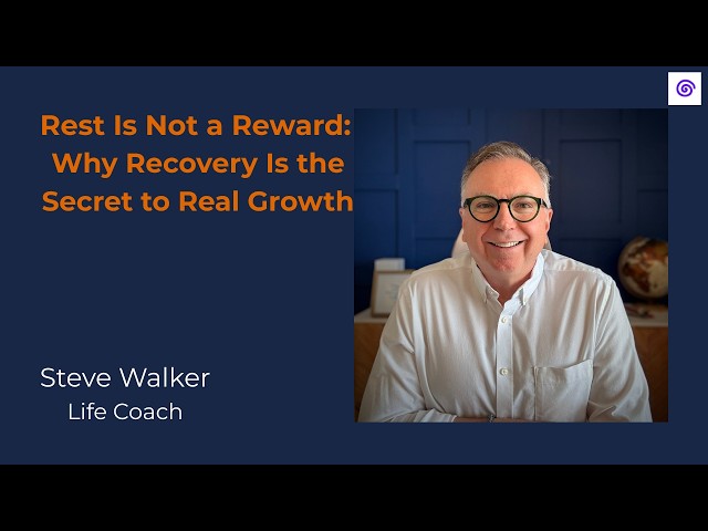 Rest Is Not a Reward: Why Recovery Is the Secret to Real Growth