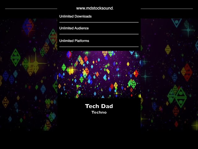 Techno Background Music | Tech Dad | MDStockSound #shorts