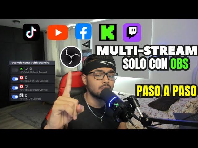 OBS MULTI-STREAM Step-by-Step | Stream to Multiple Platforms at Once | Complete Guide