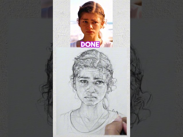 Best Way to Draw Faces 🔥 #drawing #art #portraitdrawing #loomismethod #shorts  #drawingtutorial