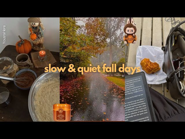 slow & cozy fall days | autumn vlog